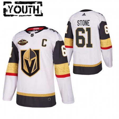 Vegas Golden Knights Mark Stone 61 2022 NHL All-Star Wit Authentic Shirt - Kinderen